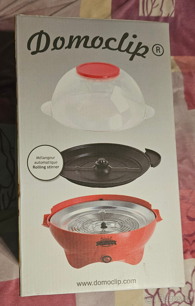 Popcornovač Domoclip 800W - 3