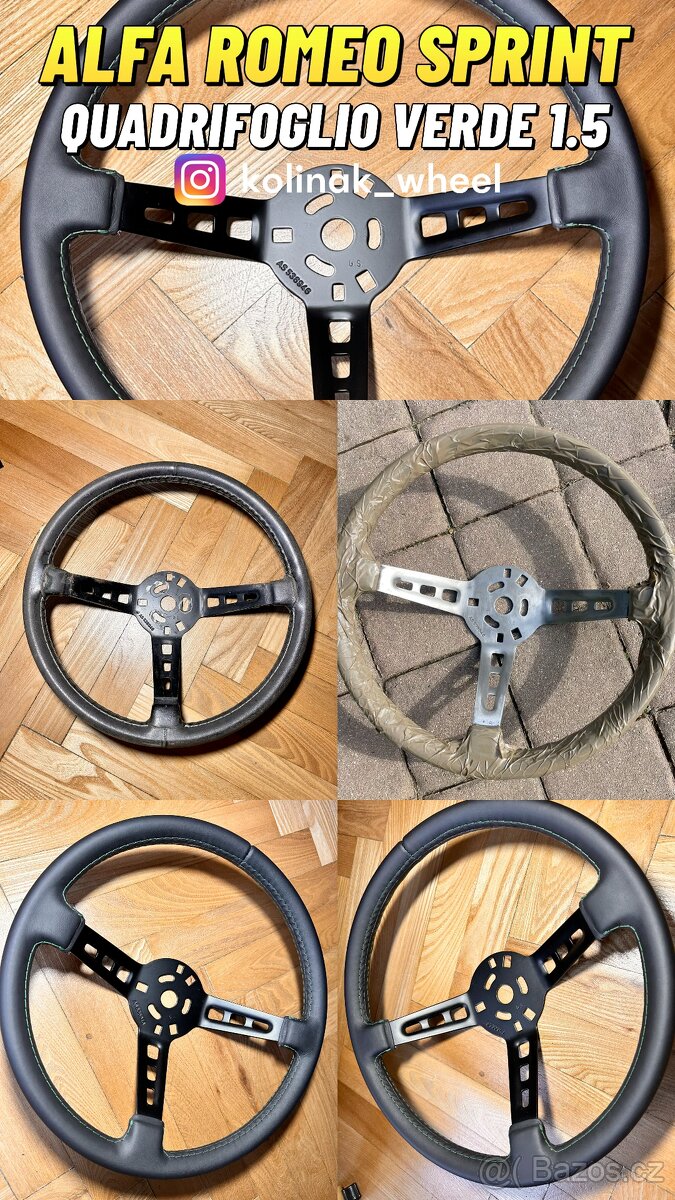 🚗 Kolíňák – renovace volantů a doplňky - 3