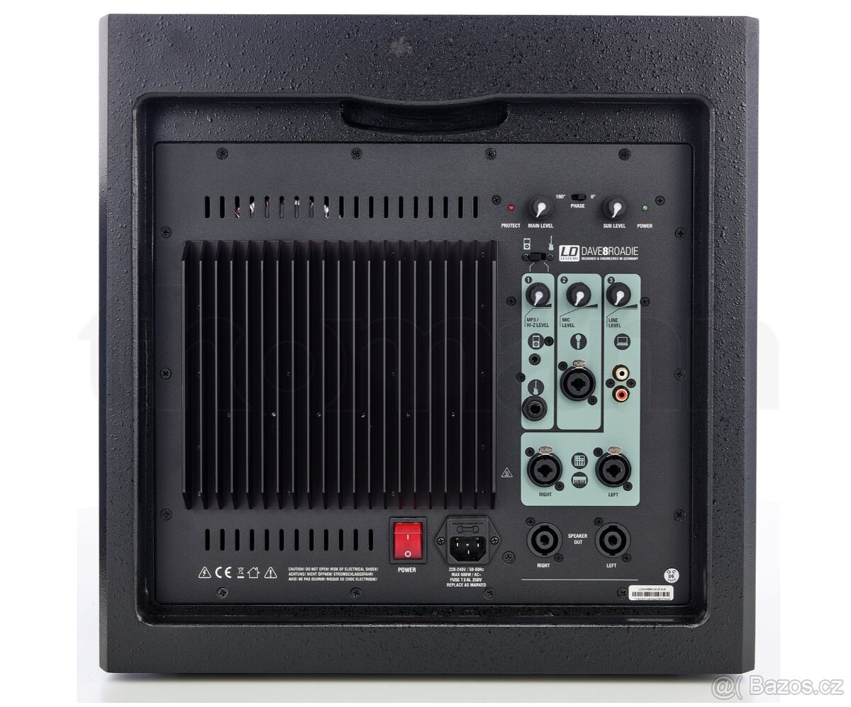 LD Systems Dave 8 Roadie Bundle - 3
