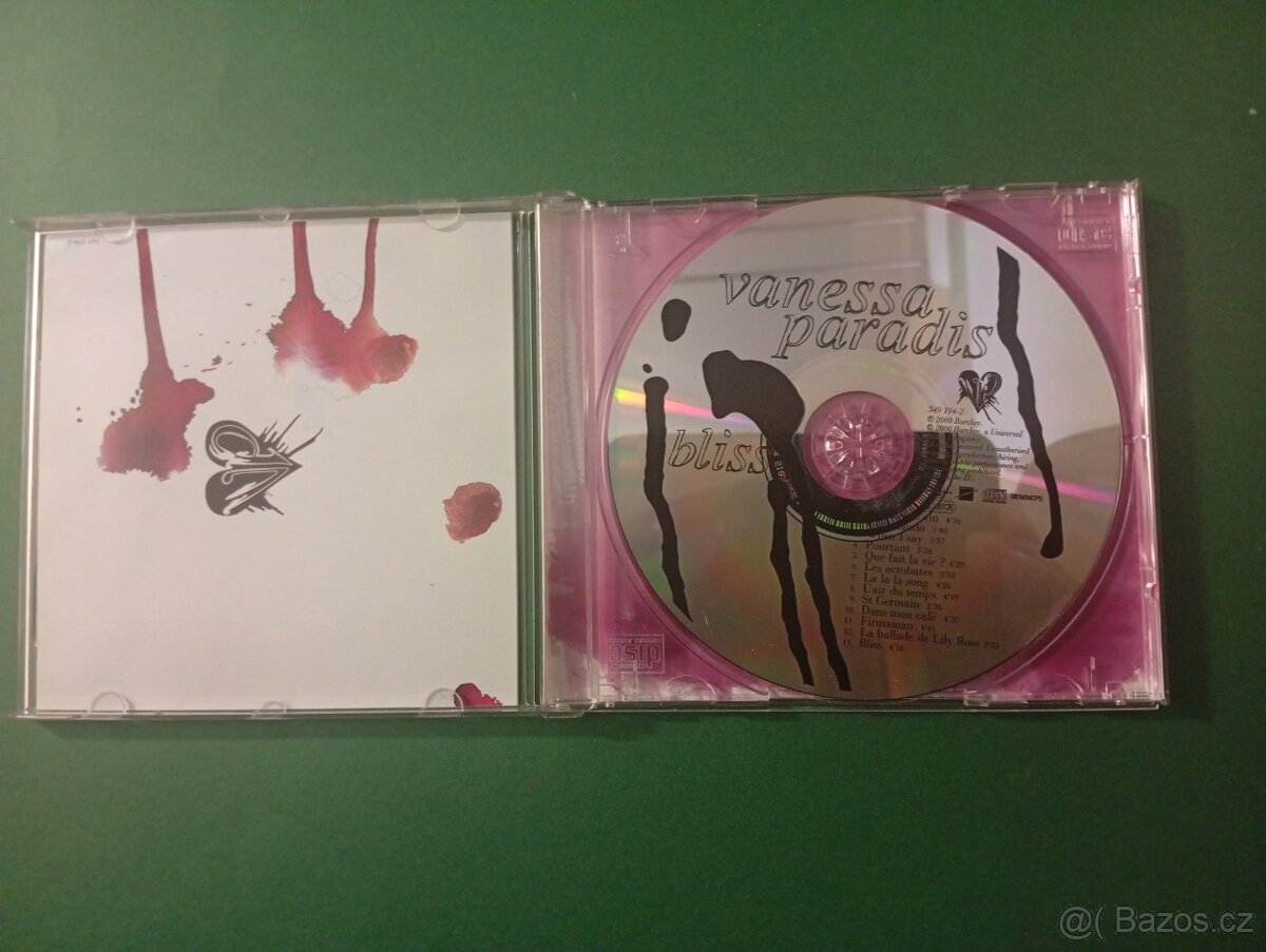 CD Vanessa Paradis, Bliss prodám. - 3