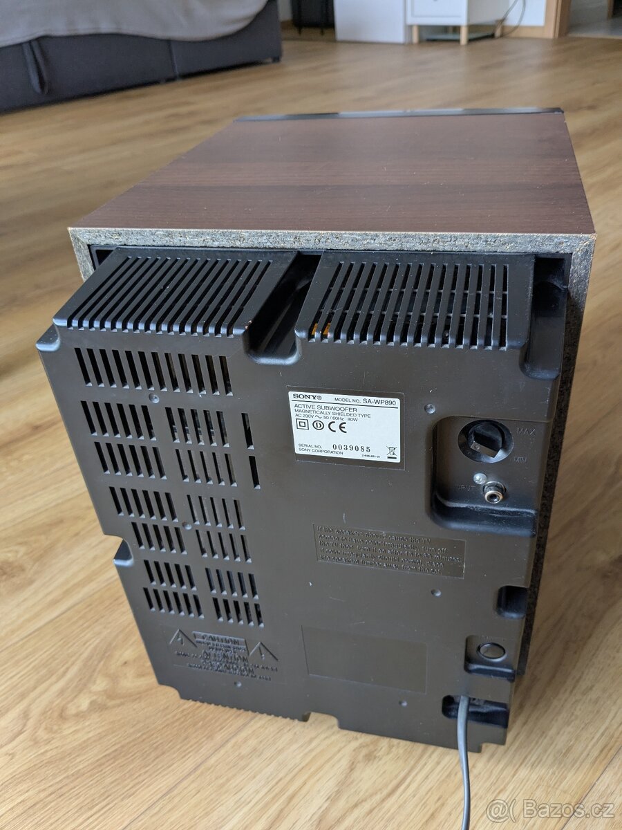 Receiver SONY KG800 + SUBWOOFER + DO + 2x repro Panasonic - 3