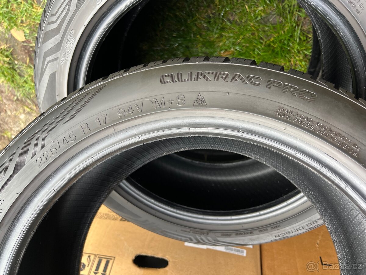 225/45 R17 2ks zimní 2ks celoroční Pneu - 3
