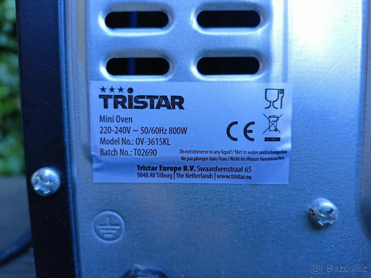 el. mini trouba Tristar OV 3615 - 3