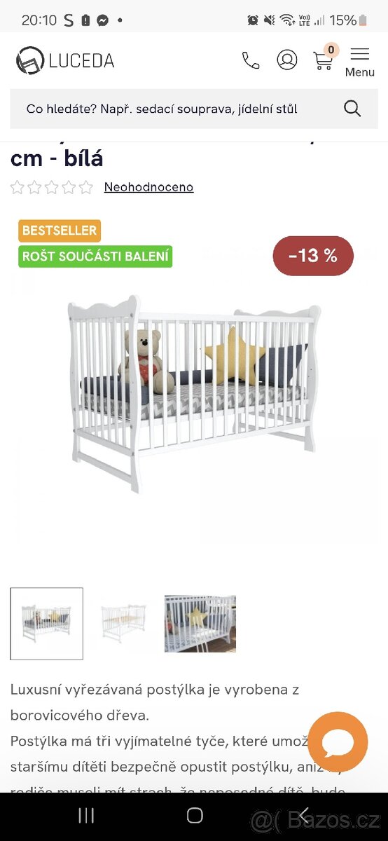 Postýlka dětská - 3