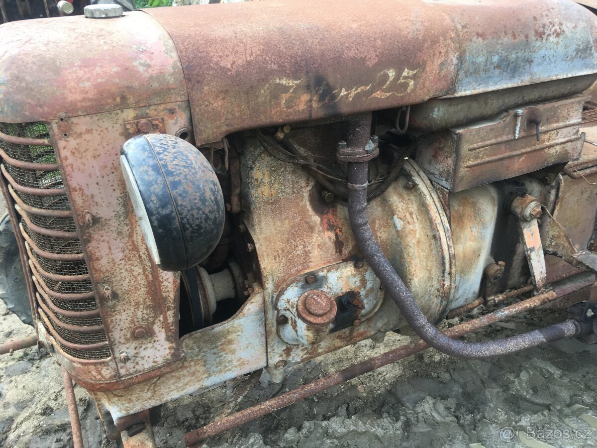 Zetor 25N origo stav a náprava - 3