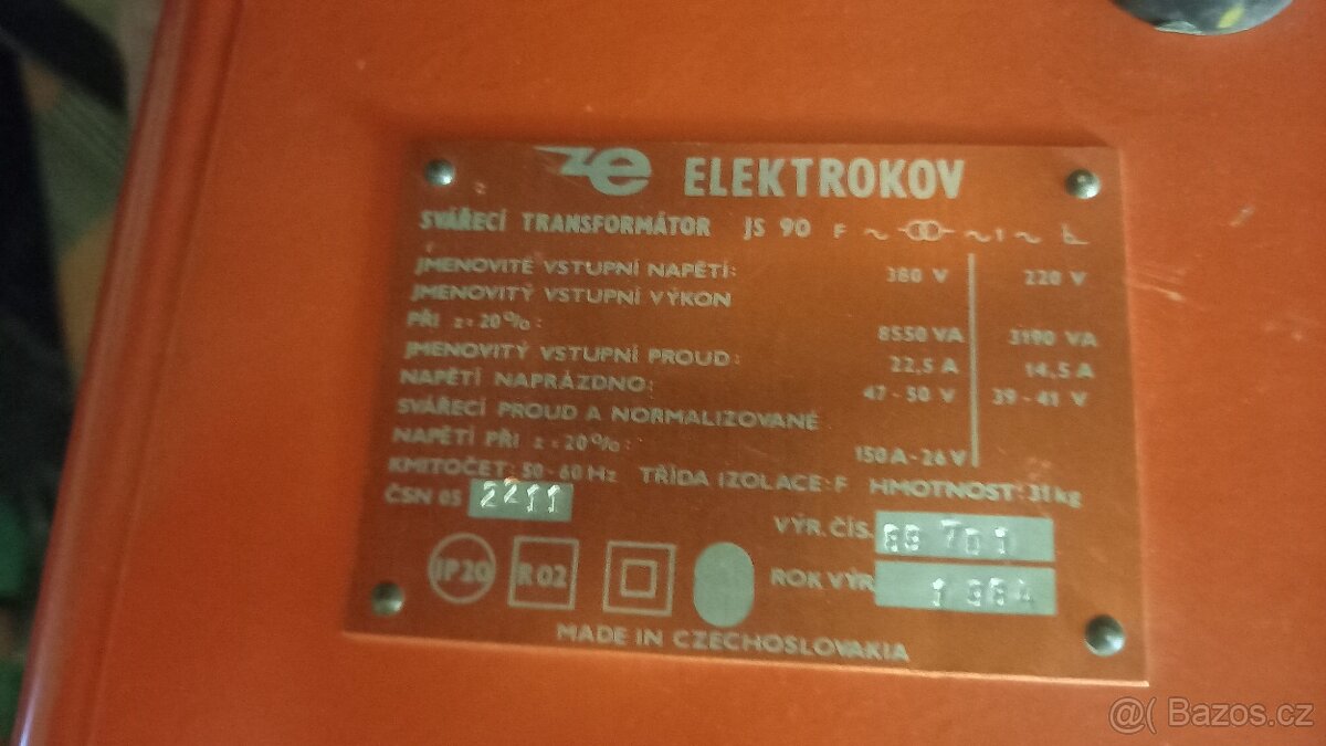 Svářečka elektrokov JS 90 F - 3