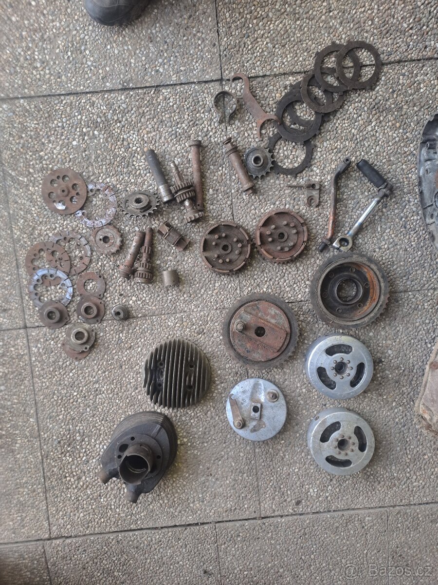 čz 150 C atd.soubor dílu - 3