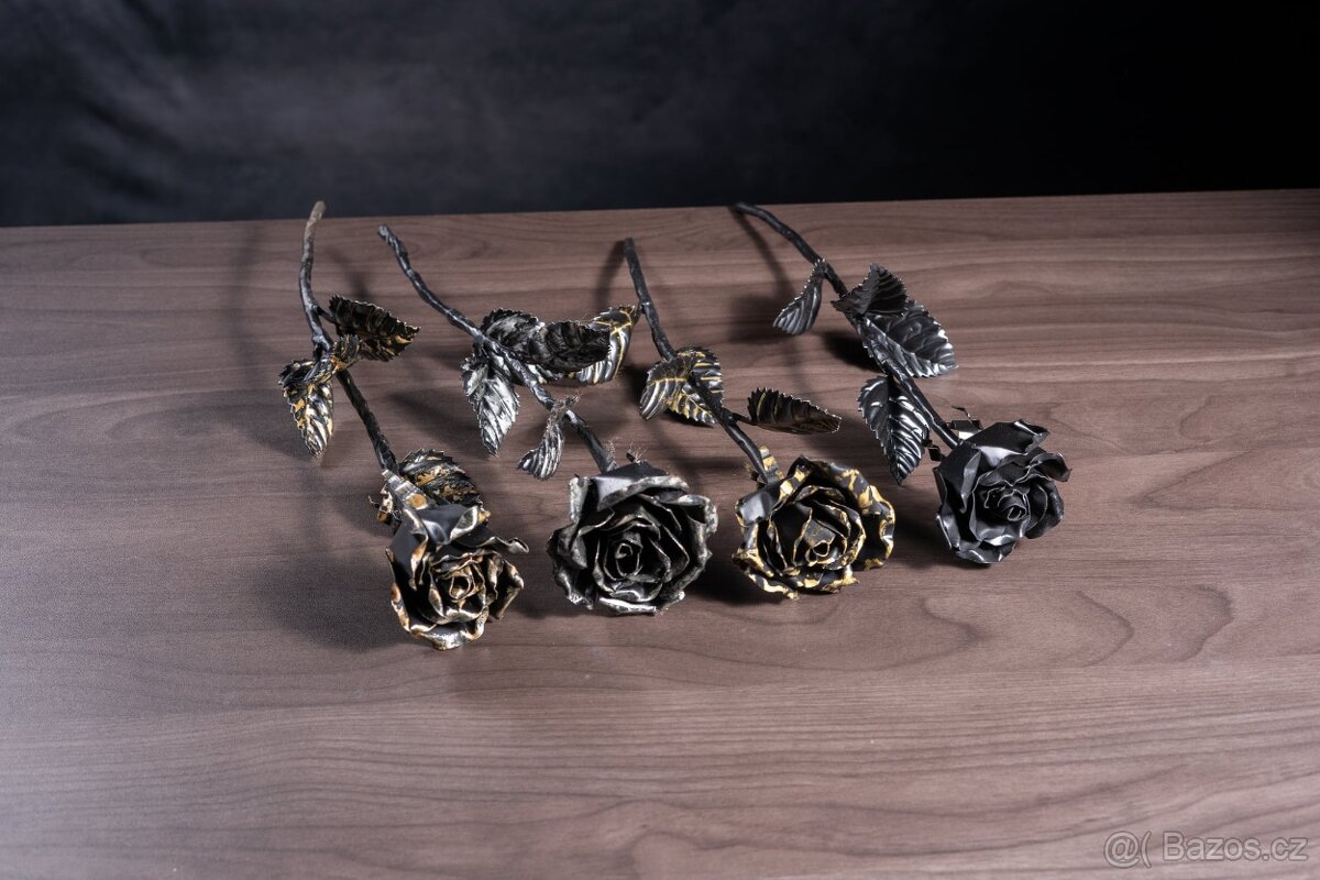 kovaná růže - 3