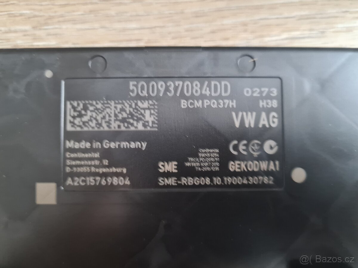 NOVÁ ŘJ palubní sítě BCM Karoq Octavia Superb atd - 3