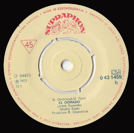 Modrý Efekt – Dívko z kamene / Eldorádo (SP) - 3