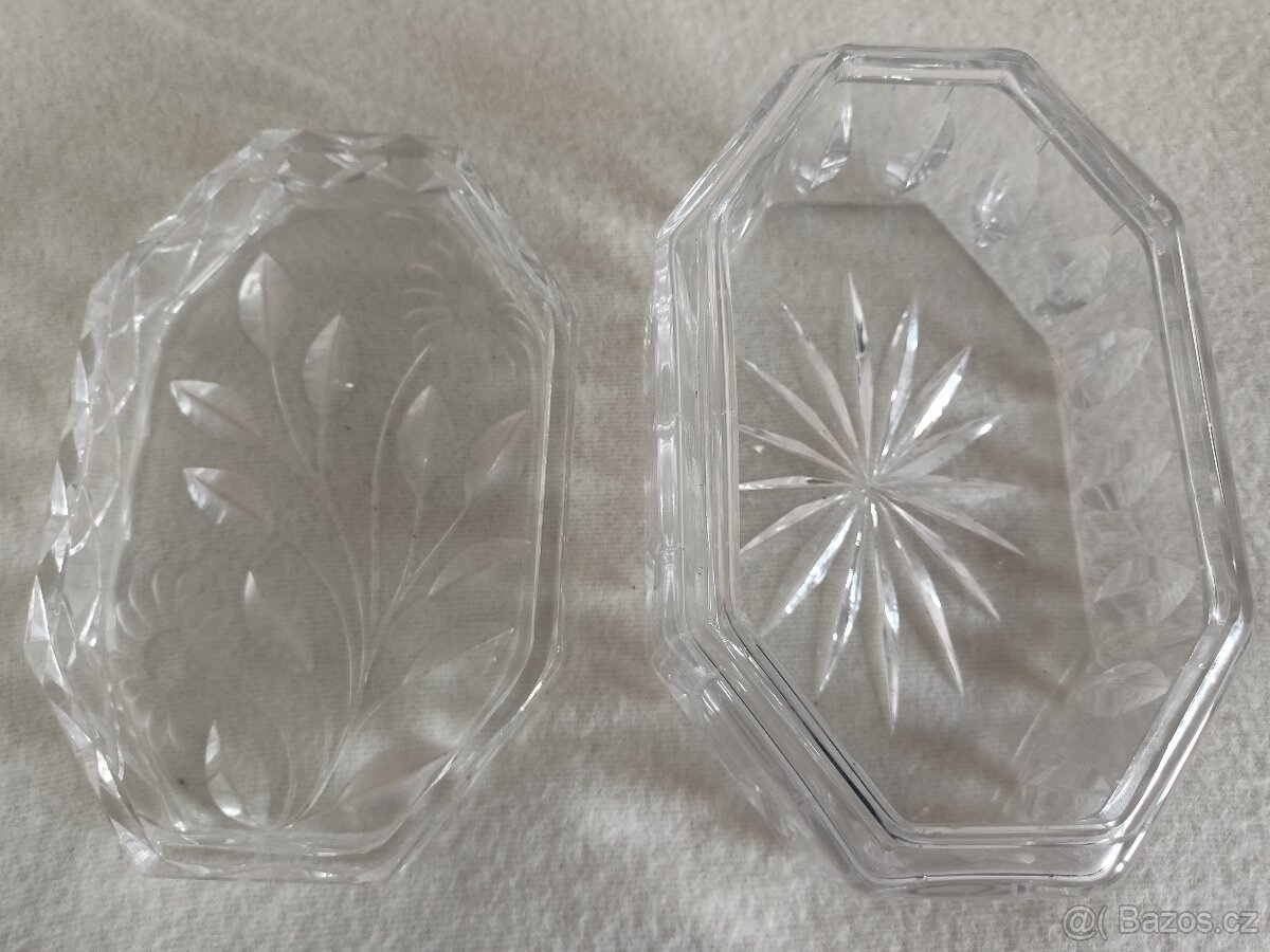 Broušená dóza na bonbóny - 3