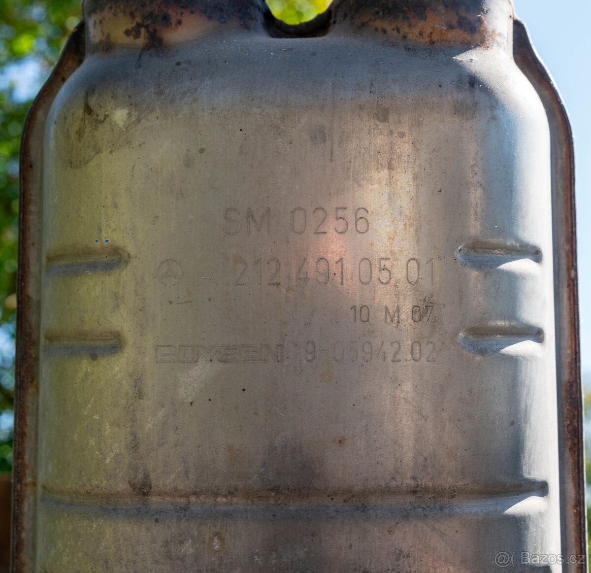 Mercedes E500 CLS500 originalni vyfuk - 3