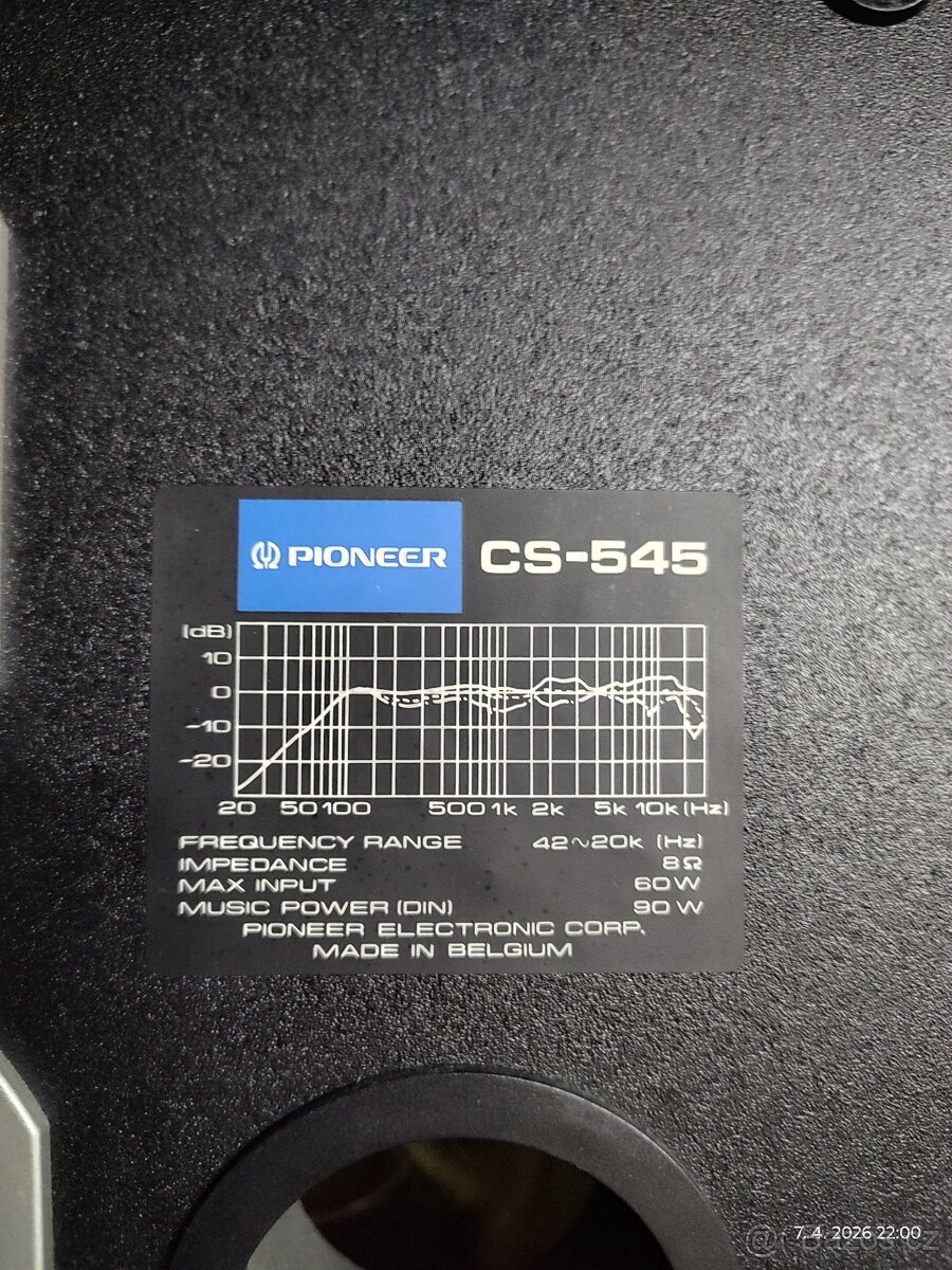 Pioneer CS-545 - 3