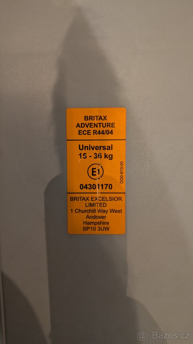 Autosedačka BRITAX ADVENTURE, 15–36 kg - 3