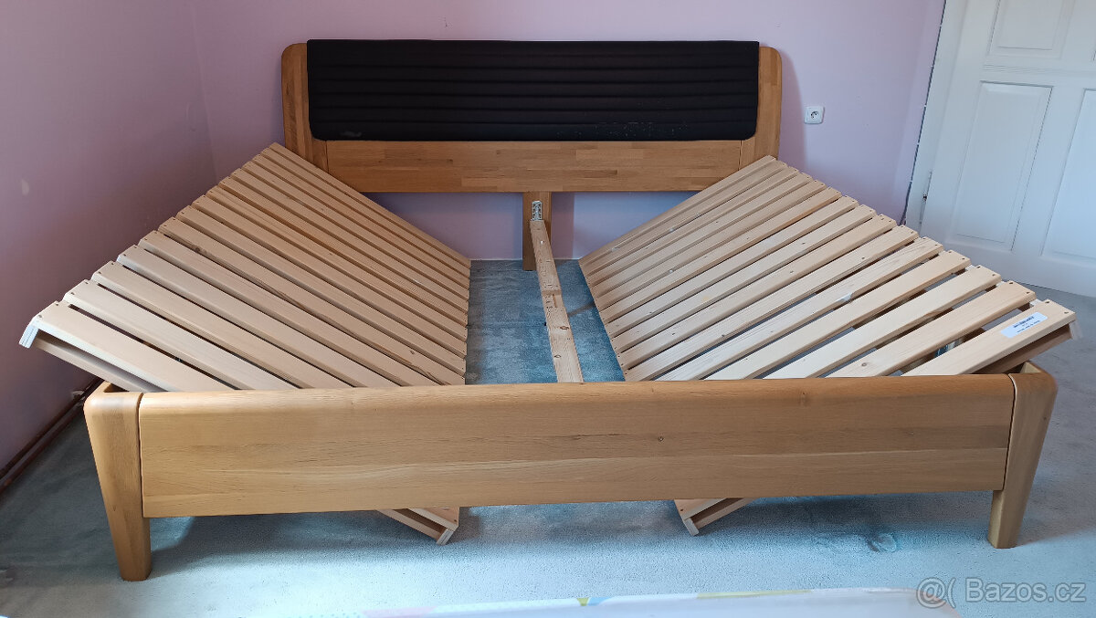 Manželská postel Jitona Keros dub 200x200 cm - 3