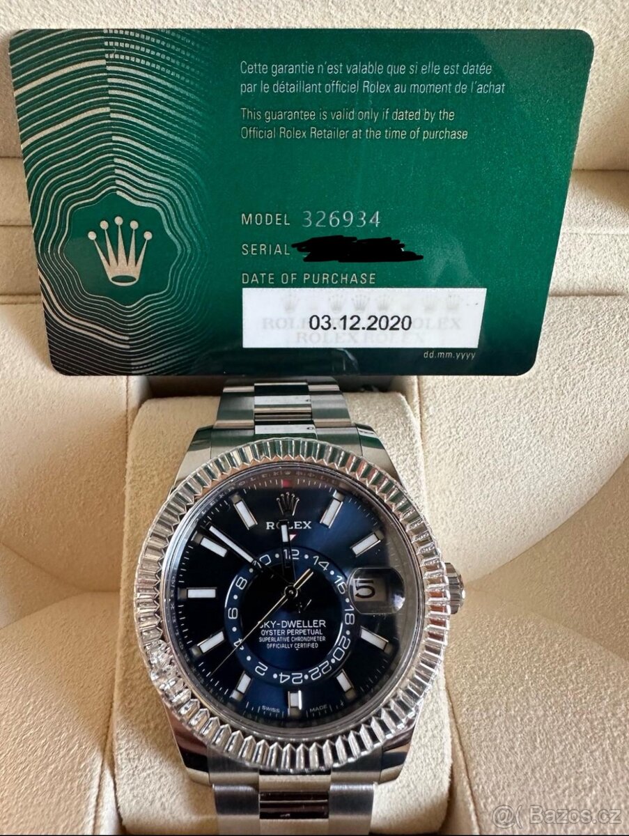 Rolex SkyDweller 42mm blue dial ref. 326934 - 3