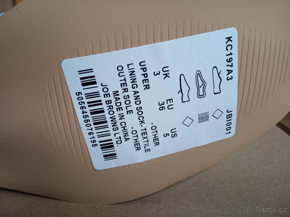 Elegantní polobotky s květinami Joe Browns - 3