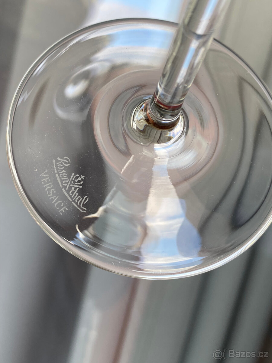 Versace by Rosenthal Nová sklenice Arabesque 21.5 cm - 3