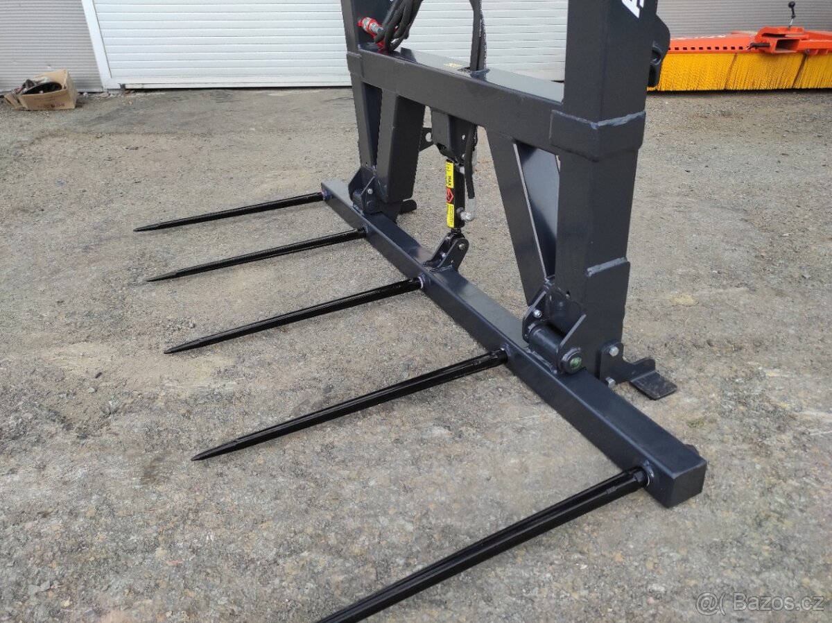 Stohovací vidle s hroty sklopné - hydraulické - 3