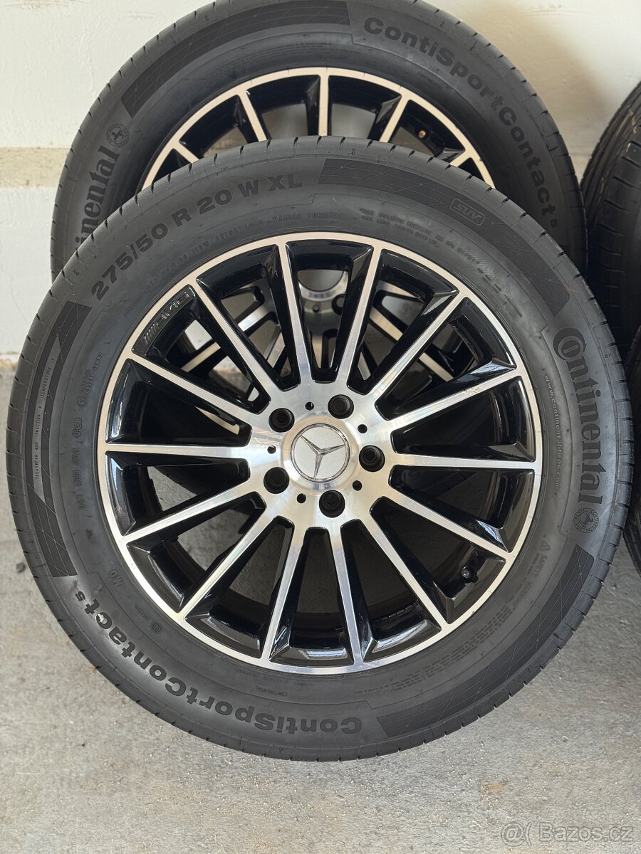 5x130 Original Mercedes AMG R20 disky G class + 275/50R20 - 3