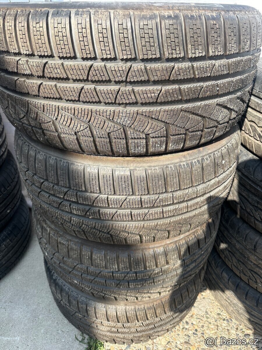 NOVÁ Alu kola Porsche 5x130 R18+nové pneu 275/45/18 M+S - 3