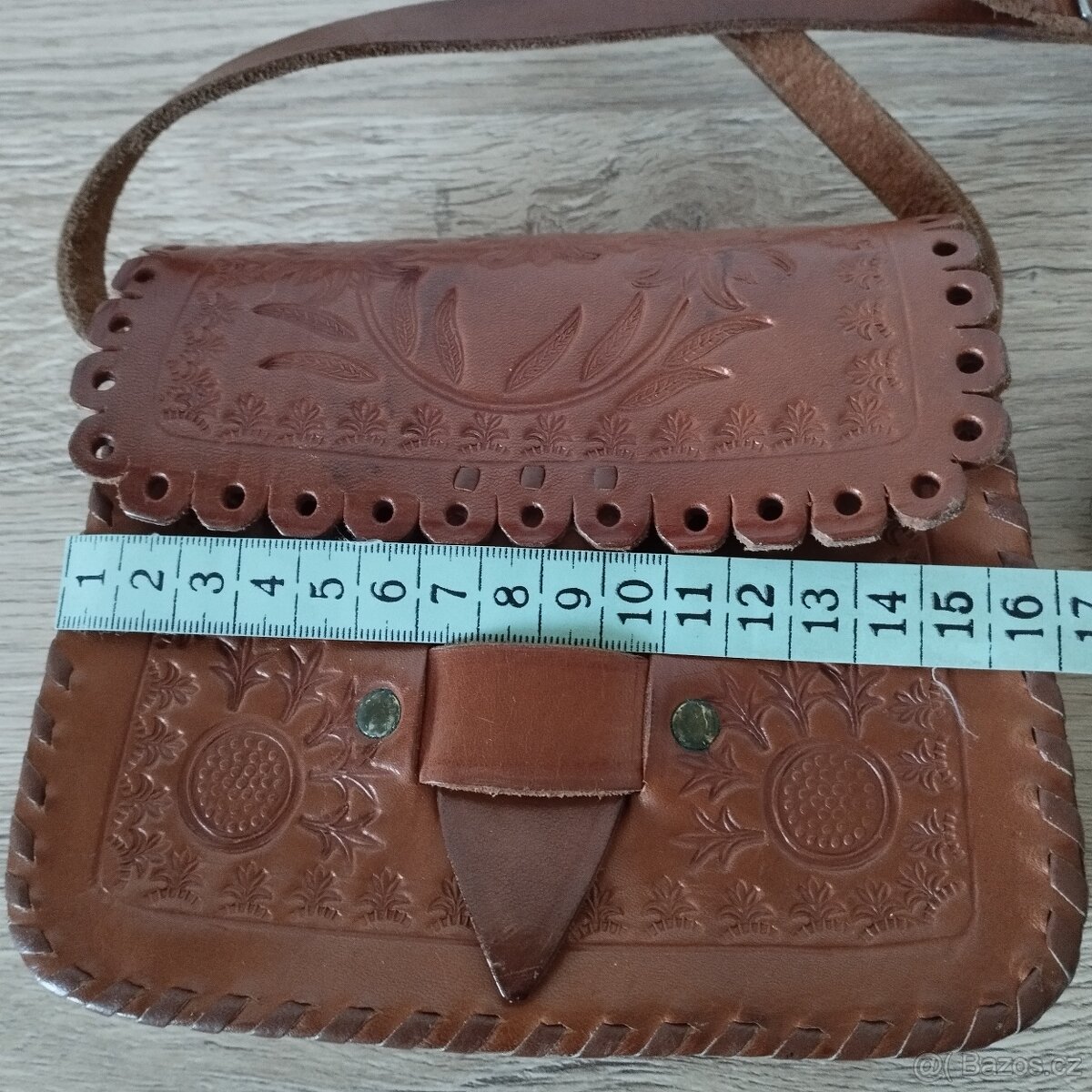 RETRO kožená kabelka - 3