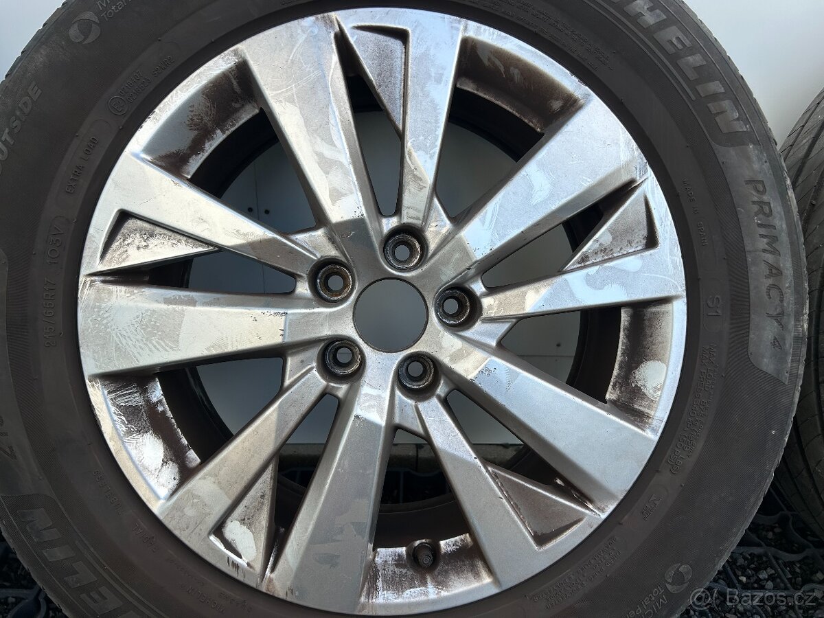 Sada alu kol 17" CHICAGO + pneu Michelin - 3