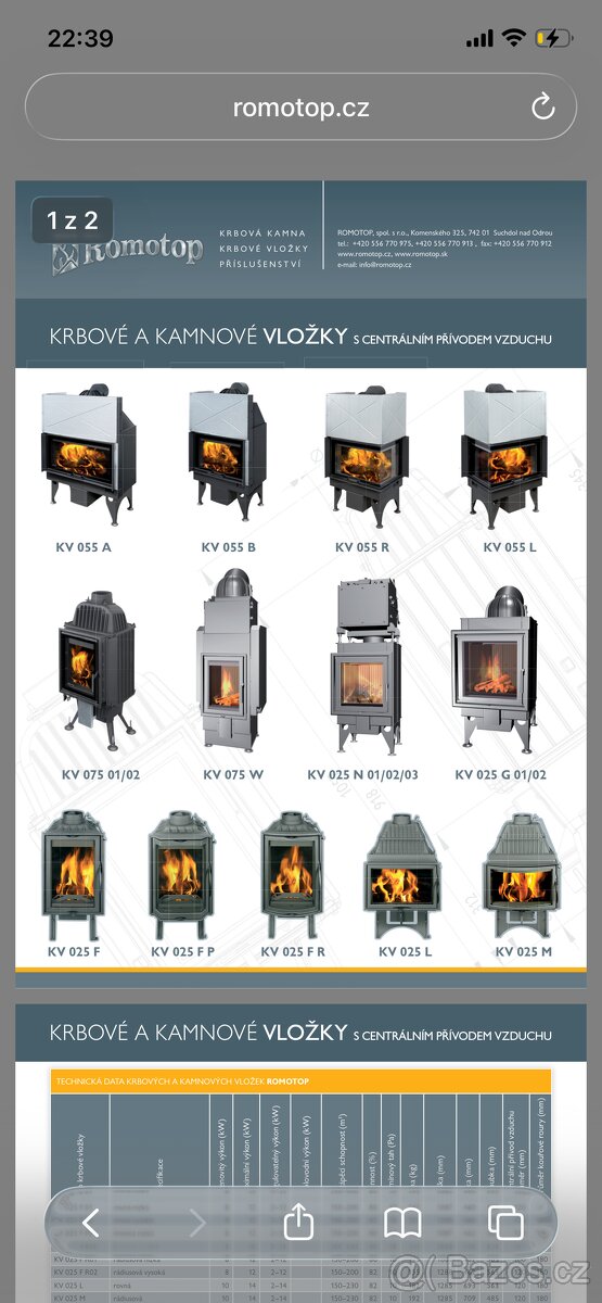 Kamnova vlozka - Romotop - 3