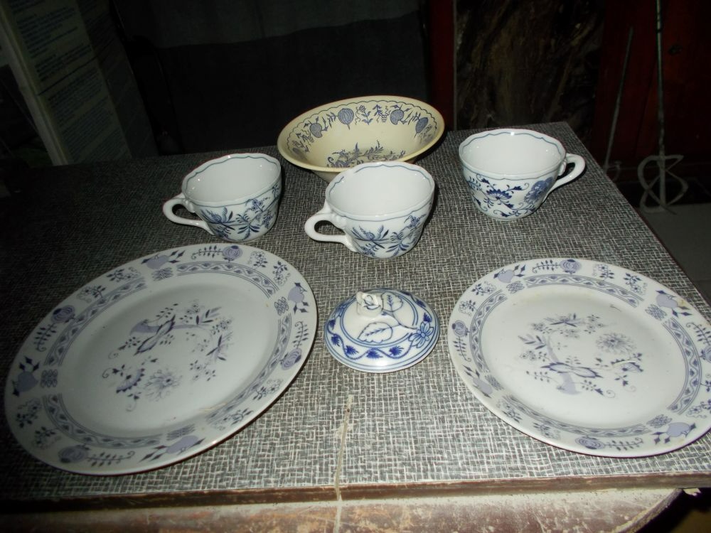 Porcelán motiv cibulák - 3