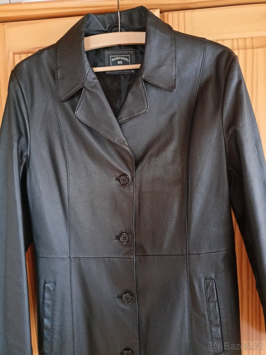 Dámské kožené sako vel. L - 3