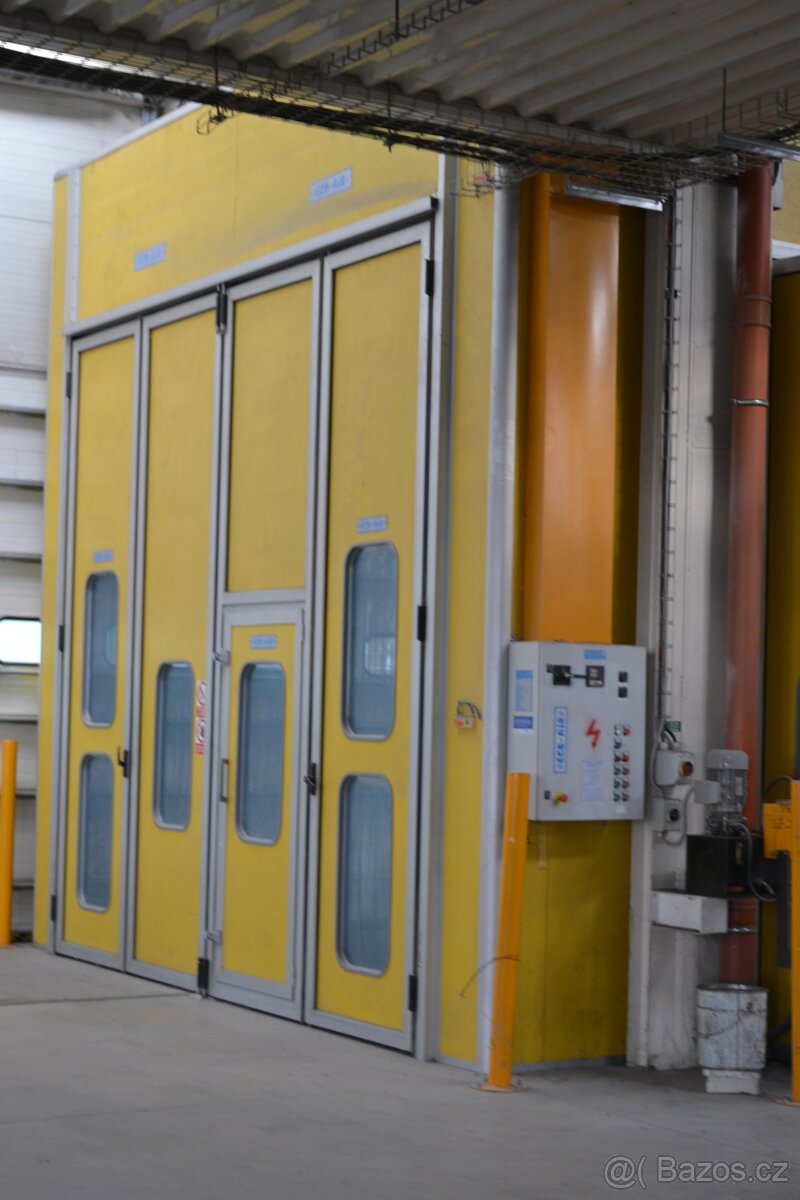 Lakovna mokrého lakování - 3