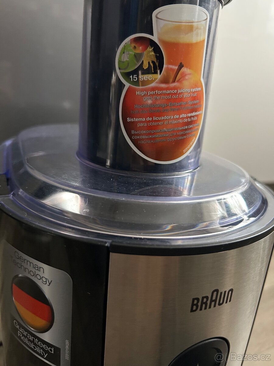 Multifunkční odšťavňovač Braun J500 - 3