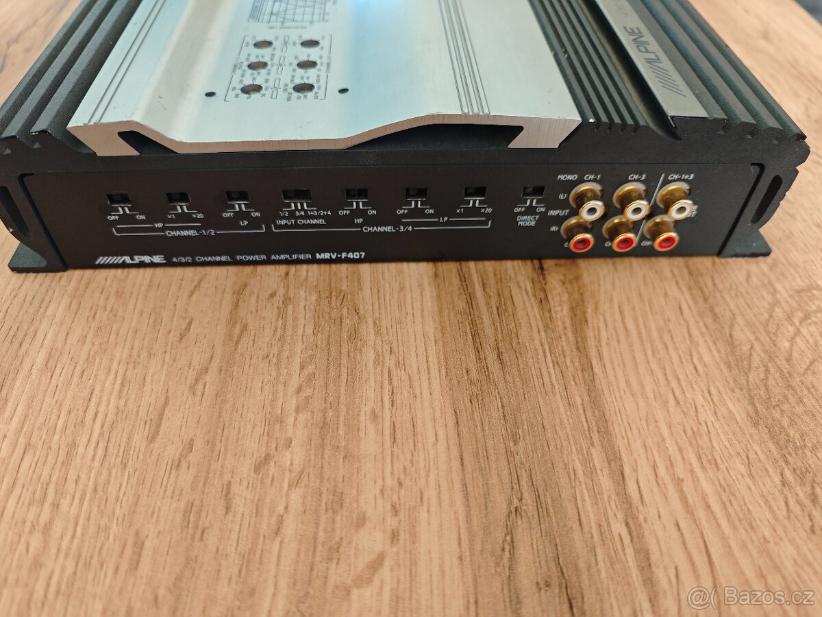 Zesilovač do auta Alpine MRV F407 - 3
