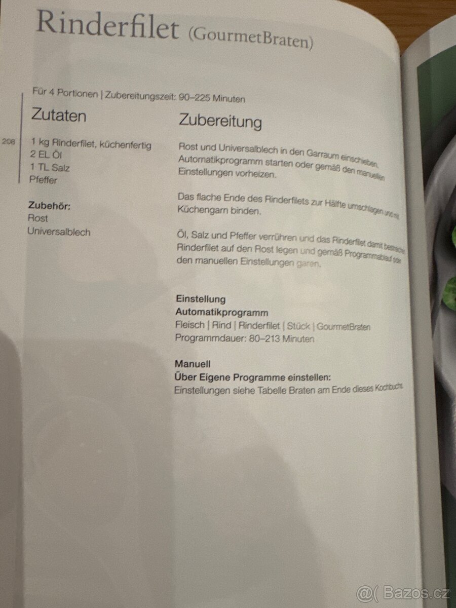 Kuchařka Miele v němčině-pro trouby a konvekt. - 3