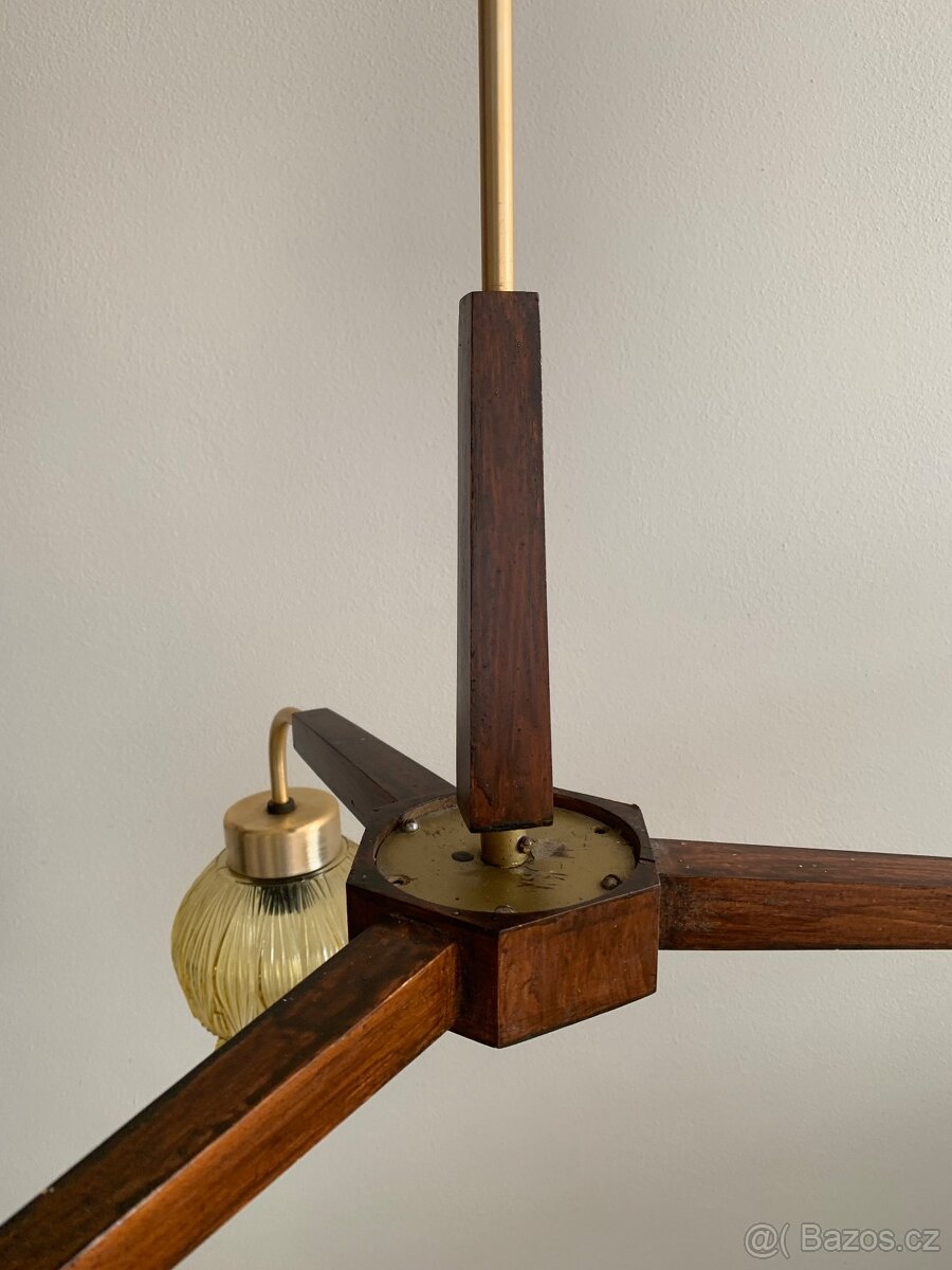 PRODÁM TŘÍRAMENNÝ RETRO LUSTR - 3