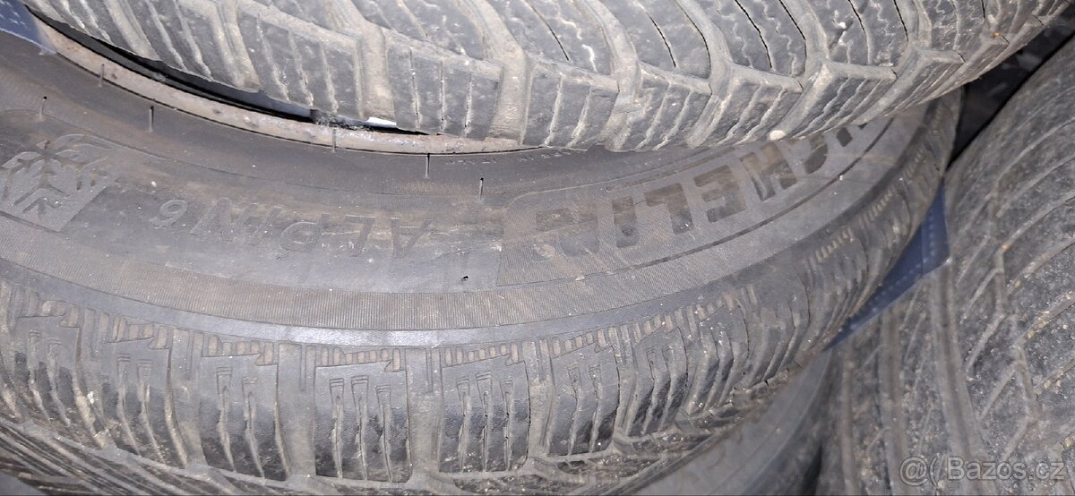 Prodám zimní plechové disky vč pneumatik - 3