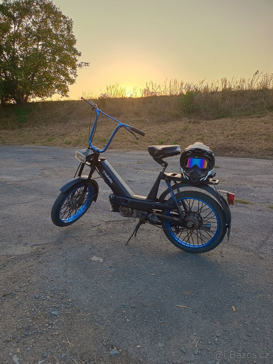 tlumiče babetta - modrý lak - 3