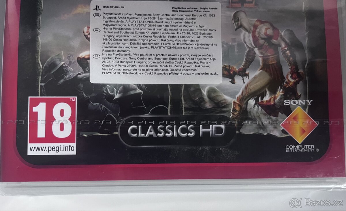 God of War Collection PS3 CZ distribuce (nová) - 3