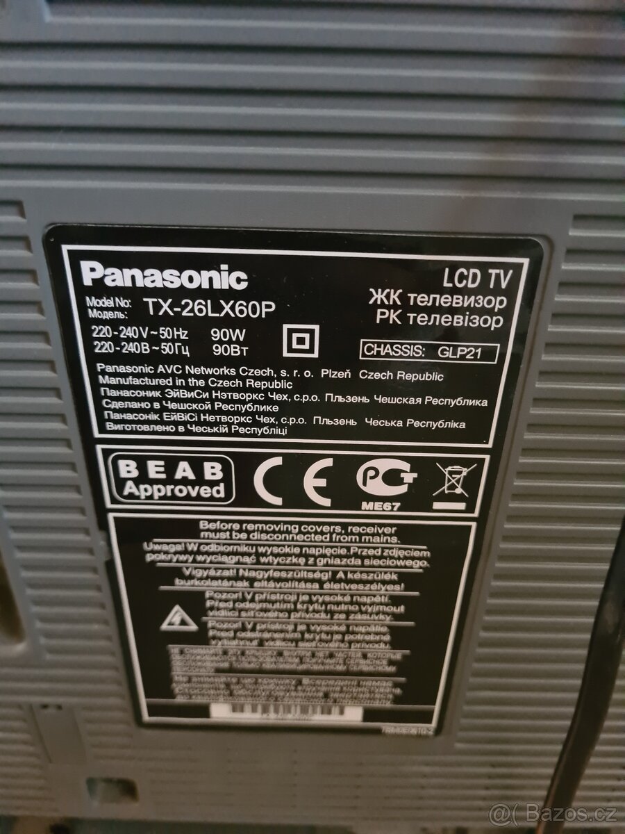 Televize Panasonic viera stará - 3