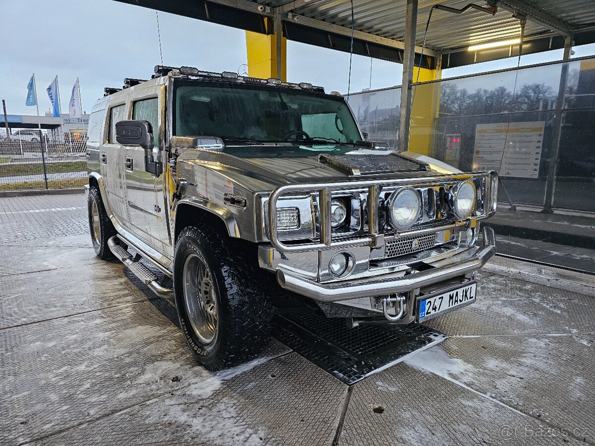 Hummer h2 6.0 kompresor zakazkovy vůz
