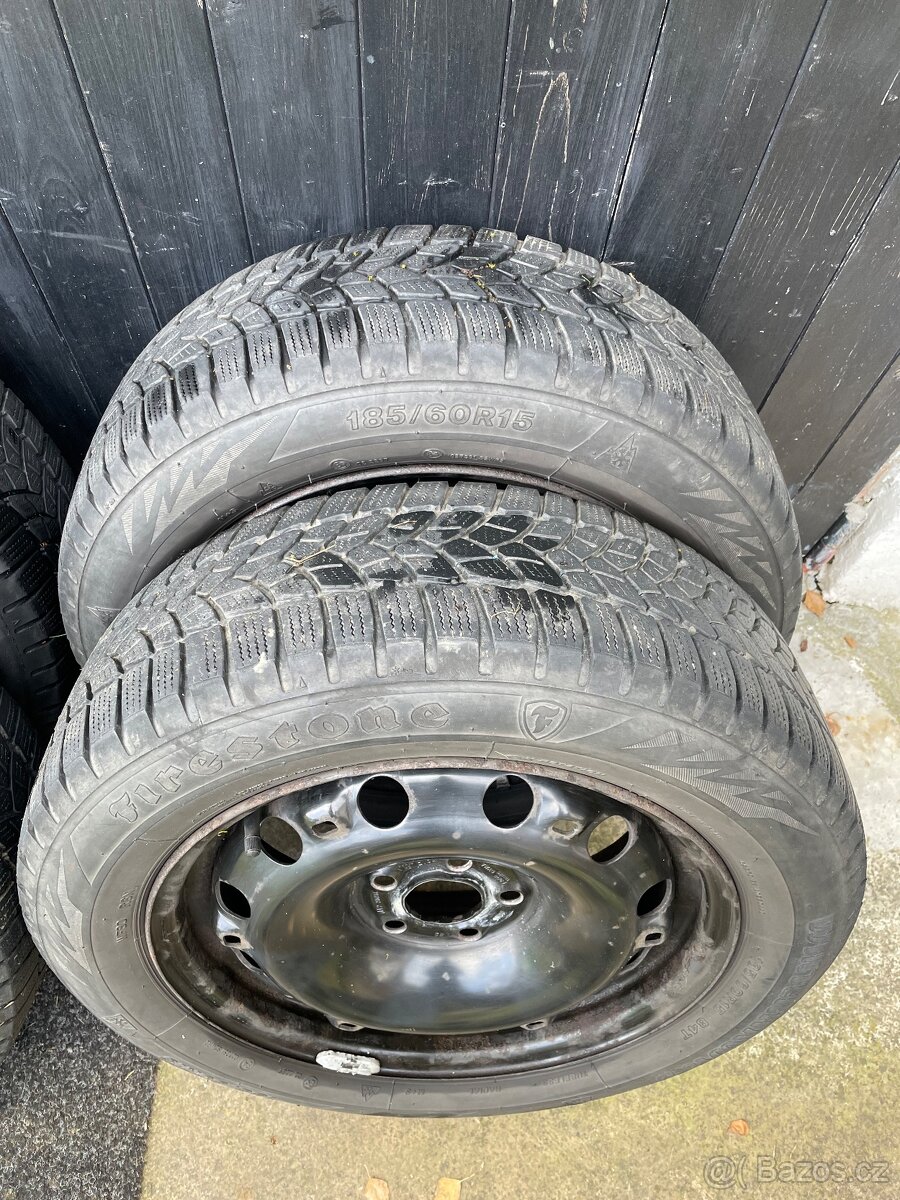 Sada zimních kol 185/60R15 - 3