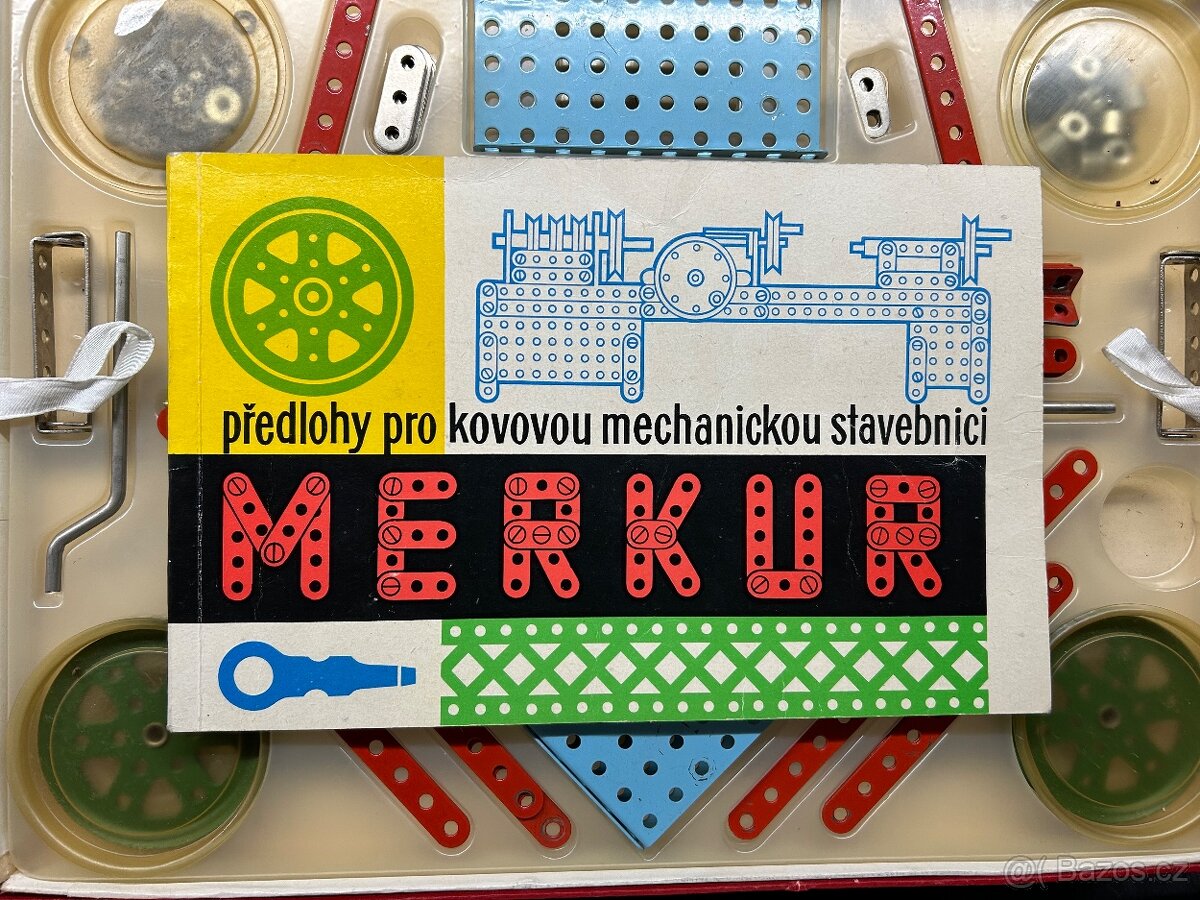 Merkur stavebnice č 6 a 6 B z roku 1968 - 3