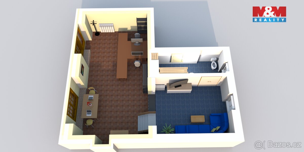 Pronájem obchod a služby, 61 m², Kolín, ul. Legerova - 3