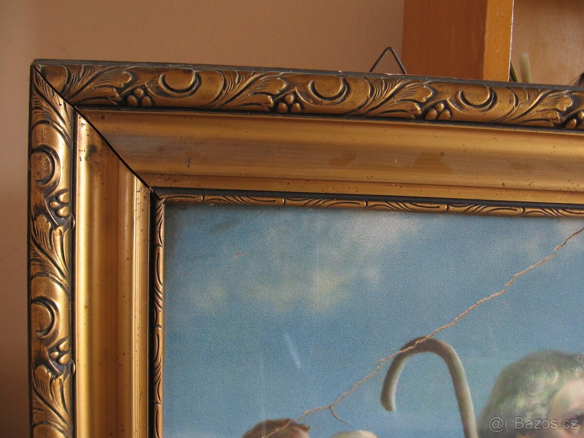 obraz Svatí v lánu obilí - 3