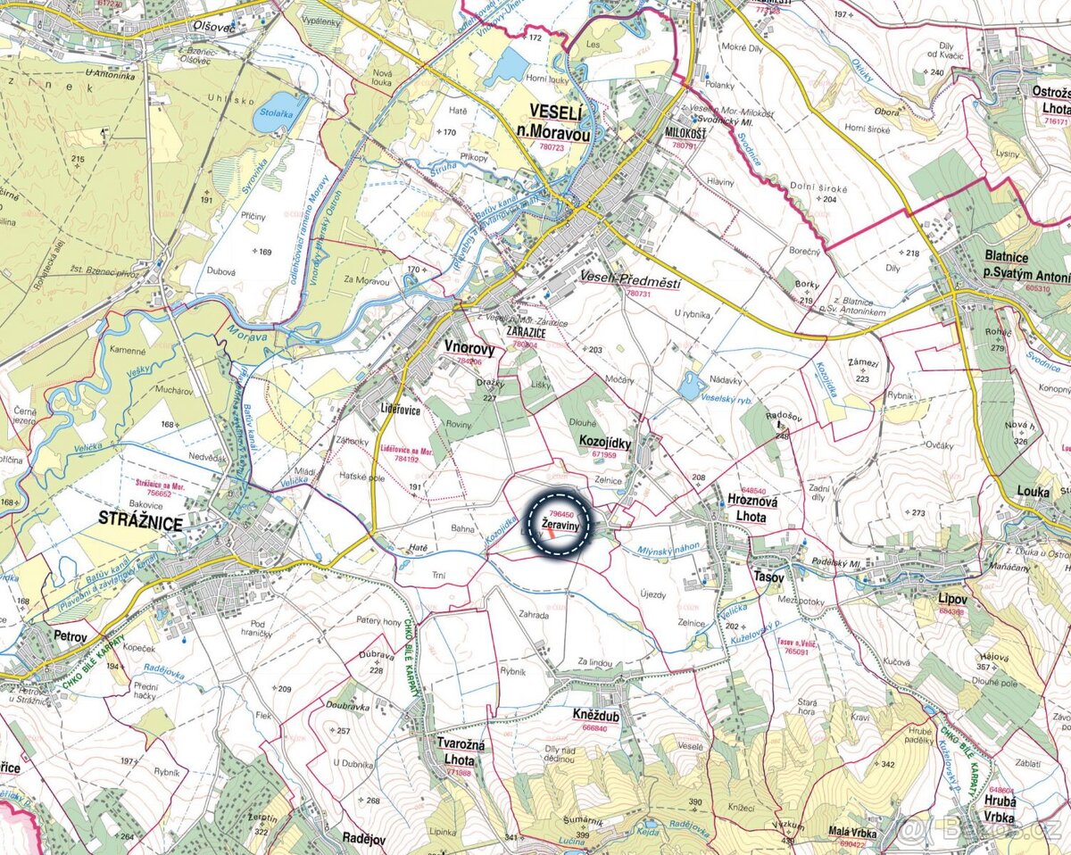 Zemědělská půda, prodej, Žeraviny, Hodonín - 3