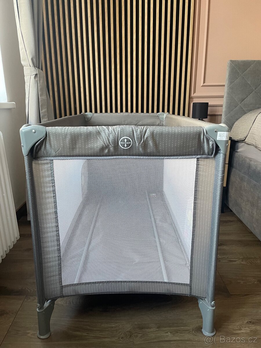 Dětská přenosná postýlka zn. ASALVO +2x matrace - 3