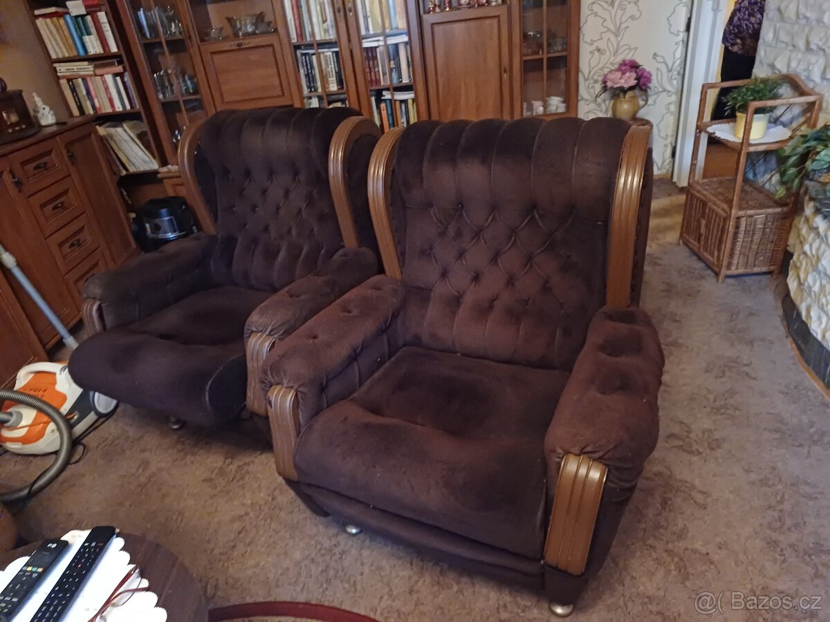 Sedací souprava - gauč + 2 křesla - 3