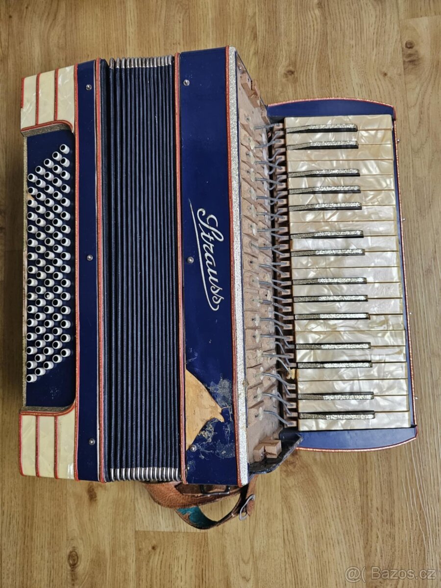 Vintage akordeon Strauss - 3