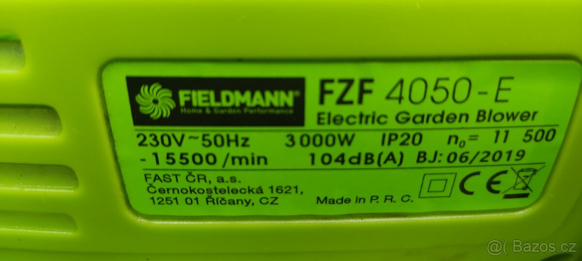 Fukar/vysavač listí - 3