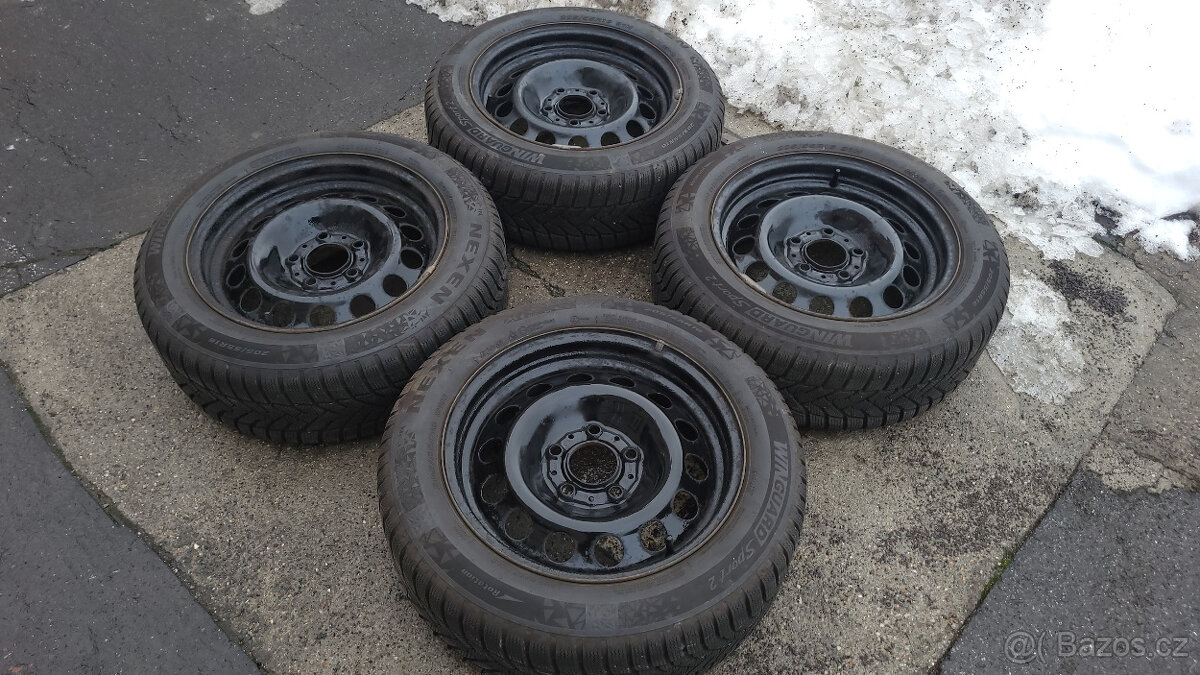 Téměř NOVÁ zimní kola 16" 5x120 BMW E90, E91, E91 - 3